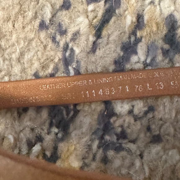 Tory Burch Phoebe leather sandal camel tan brown, size 12 - Picture 8 of 13